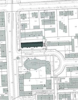 Ansicht von der Stra&szlig;e