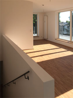 Lichtdecke im Seitenschiff