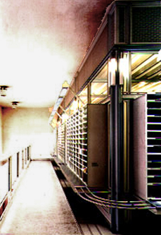 Innenraum im Obergeschoss